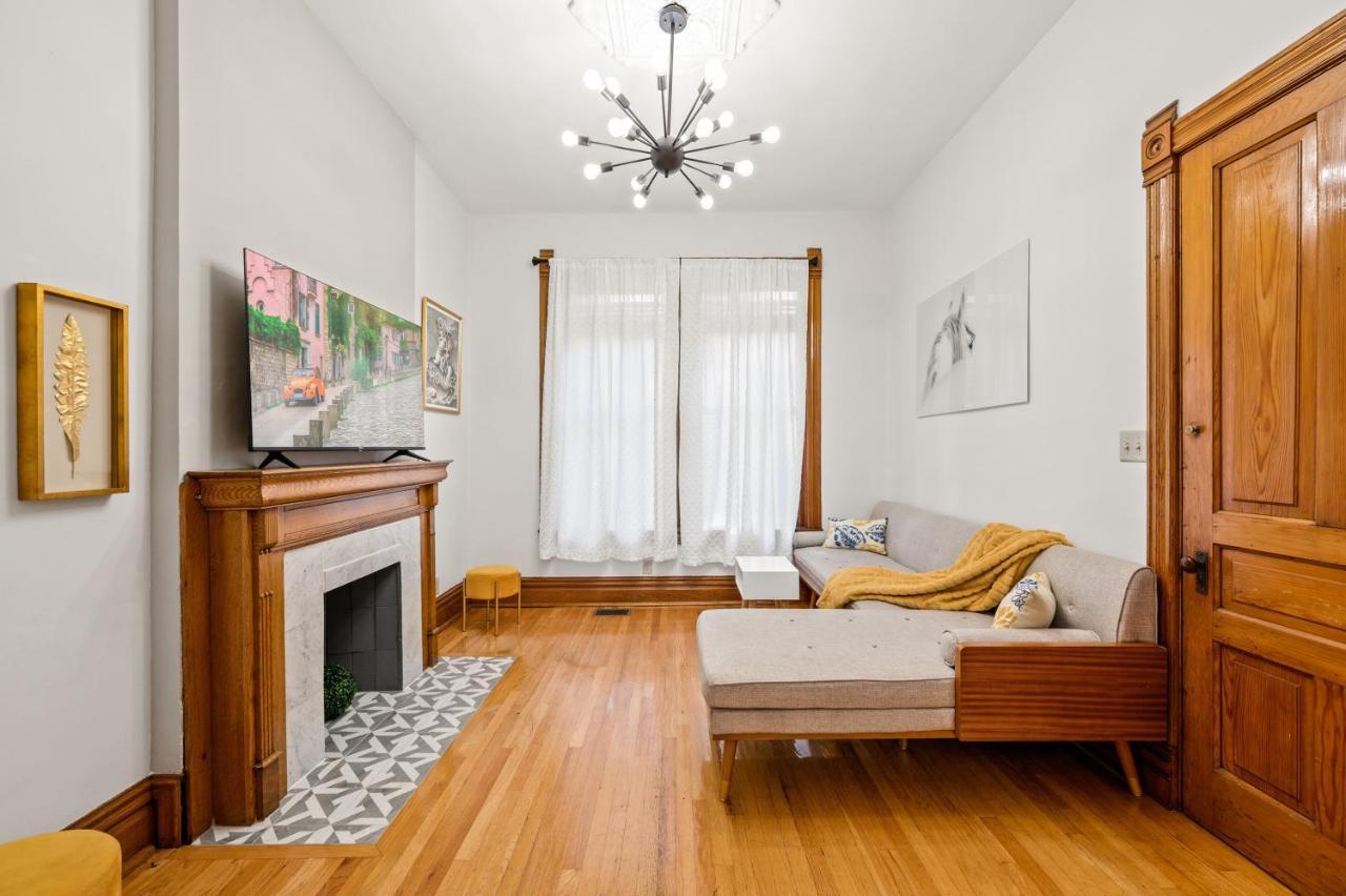 Ferienwohnung Lincoln Park Gem Chicago Exterior foto